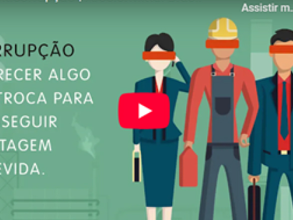 Ilustração de trabalhadores em ambiente industrial em animação