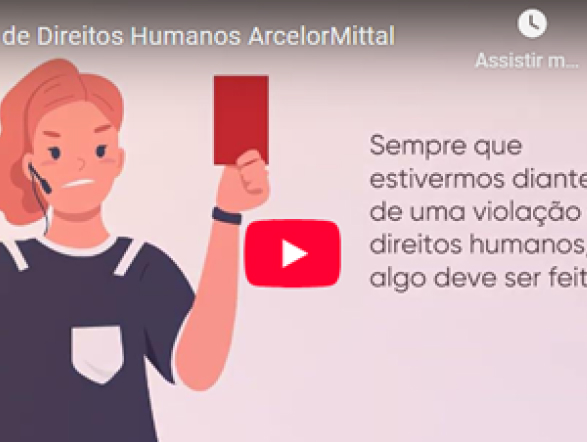 Ilustração de pessoa segurando cartão em animação