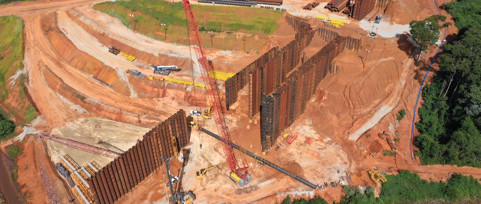 2021 - Início da construção da ECJ