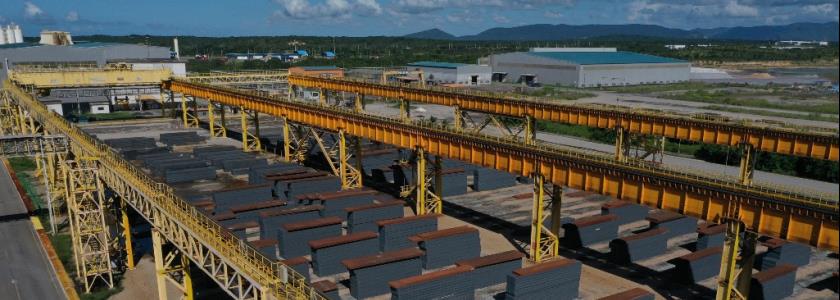 ArcelorMittal unidade Pecém completa 8 anos com 21,4 MT de placas de aço produzidas, do Ceará para o Brasil e o mundo