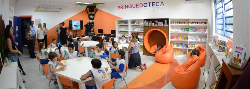 Fundação ArcelorMittal entrega brinquedoteca à escola vencedora do Prêmio Liga STEAM 2023