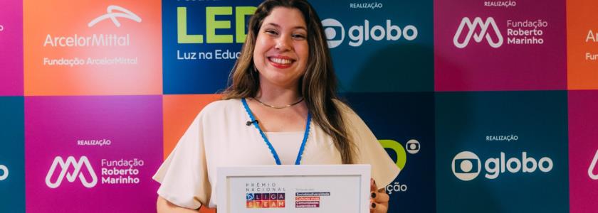 Escola municipal de Piracicaba vence a grande final do Prêmio Nacional Liga STEAM 2025