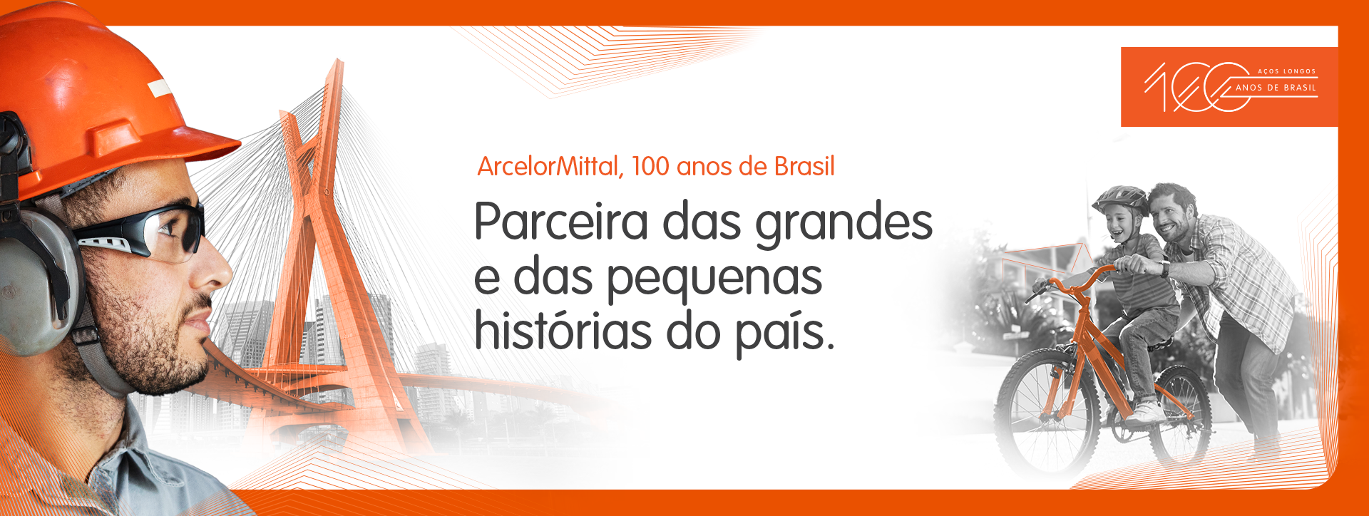 ArcelorMittal Aços Longos, 100 anos de Brasil