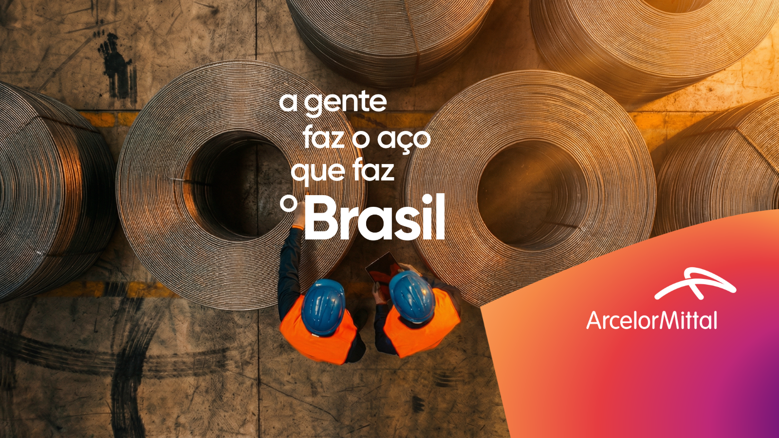 ArcelorMittal está entre as 100 empresas de melhor reputação do Brasil.