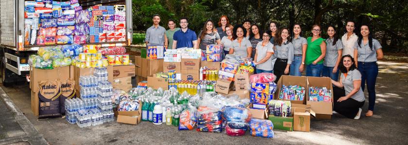 Campanha interna da ArcelorMittal em apoio ao Rio Grande do Sul arrecada cerca de 30 mil itens