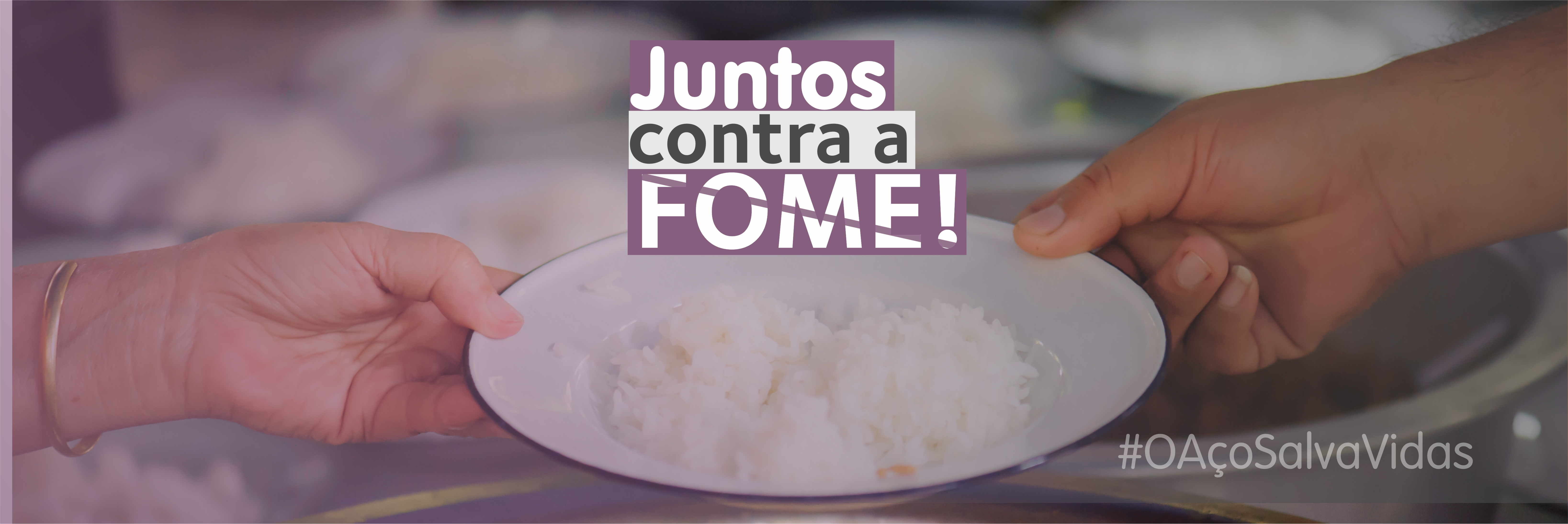 Campanha de Doações: #OAçoSalvaVidas